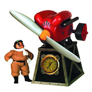 Porco Rosso Kurenai No Buta Table Clock